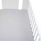 Hoeslaken 60x120 cm - Grijs - Jersey Katoen