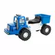 Loopauto politievoertuig - blauwe kinderfiets 70 cm