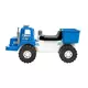 Loopauto politievoertuig - blauwe kinderfiets 70 cm