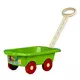 Speelgoed bolderkar 45 cm - groene kinderwagen