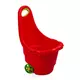 Multifunctionele speelgoed trolley 60 cm - rode tuinkar