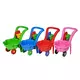 Groene speelgoedkruiwagen met hark en schep 48 cm