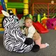 Zitzak Pluche Zebra voor Kinderen - Comfortabel