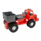 Loopauto brandweerwagen 70 cm - rode kinder vrachtwagen