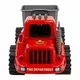 Loopauto brandweerwagen 70 cm - rode kinder vrachtwagen