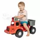 Loopauto brandweerwagen met bellenblaas 70 cm rood