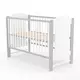 Klassiek Wit-Grijs Kinderbed - Baby Meubels