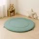 Ronde groene speelmat - Gewatteerd en comfortabel