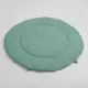 Ronde groene speelmat - Gewatteerd en comfortabel
