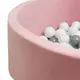 Droge Ballenbak voor Kinderen - Roze met Speelballen
