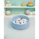 Ballenbak - Blauw - Inclusief gekleurde ballen