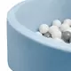 Ballenbak - Blauw - Inclusief gekleurde ballen