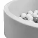 Ronde ballenbak voor kinderen - veilig speelplezier