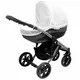 Muggennet voor Kinderwagen - Wit - Universaal 45x85 cm
