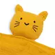 Knuffeldoekje Kat - Geel - Pluche Knuffelvriendje