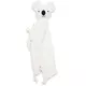 Witte knuffeldoek - Zacht met geborduurd gezicht