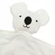 Witte knuffeldoek - Zacht met geborduurd gezicht