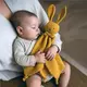 Knuffeldoek Konijn Geel - Cuddly Toy voor Baby