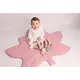 Roze Bladvorm Speelkleed van Mušelín voor Baby