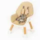Meegroeiende Beige Kinderstoel 3-in-1 met Eetblad