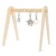 Houten Babygym met Bijtring en Rammelaar - Speelgoed