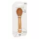 Babylepel - Bruin - Siliconen met houten handvat