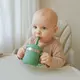 Groene 2in1 Drinkbeker van Siliconen voor Kinderen