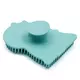 Babyborstel Blauw - Siliconen voor Gevoelige Huid