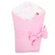 Dubbelzijdige Baby Omslagdoek 80x80 cm - Roze Fairies