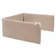 Babybedbumper - Cappuccino Kleur - Veiligheid & Comfort