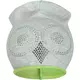 Cotton cap - Grijze muts - Uil ontwerp - Ademend materiaal