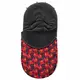 Winter voetenzak rood - fleece & antiallergisch