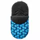 Voetenzak Blauw - Fleece met Minky Voering, Wasbaar