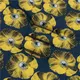 Winter voetenzak geel voor buggy met fleece en rits