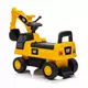 Caterpillar Loopauto Geel – Loopwagen met Graafarm – Stoere Kinderauto