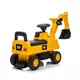 Caterpillar Loopauto Geel – Loopwagen met Graafarm – Stoere Kinderauto