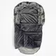 Luxe Fleece Voetenzak Grijs voor Buggy met Rits