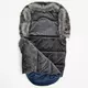 Blauwe winter voetenzak met fleece en rits, universeel