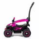 Mega Loopauto Roze – Met Duwstang en Geluid – Max. 30 kg