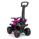 Mega Loopauto Roze – Met Duwstang en Geluid – Max. 30 kg