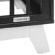 Ledikant MARCUS - 120 x 60 cm - Grafiet/Wit - Met Sofafunctie