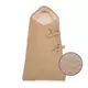 Teddy beige wikkelslaapzak 55x40 cm – zacht en veilig