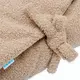 Teddy beige wikkelslaapzak 55x40 cm – zacht en veilig