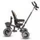 5-in-1 RELAX Driewieler Beige – Verstelbaar, 360° Draaibaar Zitje en Duwstang