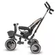 5-in-1 RELAX Driewieler Beige – Verstelbaar, 360° Draaibaar Zitje en Duwstang