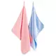 Zachte hydrofiele handdoek blauw 40x30 cm