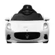 Elektrische Speelauto Maserati GranTurismo Wit – Luxe Kindervoertuig met Afstandsbediening