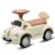 Baby Kiddo Cruiser Loopauto Beige – Retro Stijl en Veiligheid voor Kleintjes