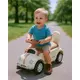 Baby Kiddo Cruiser Loopauto Beige – Retro Stijl en Veiligheid voor Kleintjes