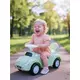 Kiddo Cruiser mint loopauto – Retro design met LED-licht en melodieën
